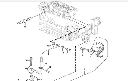 Catalogo De Peças Retroescavadeira Volvo Bl60 - Inglês