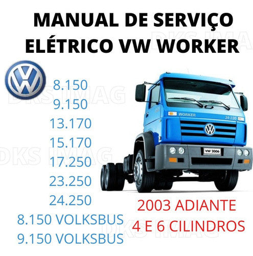 Manual De Serviço Eletrico Esquemas Caminhao Vw Worker