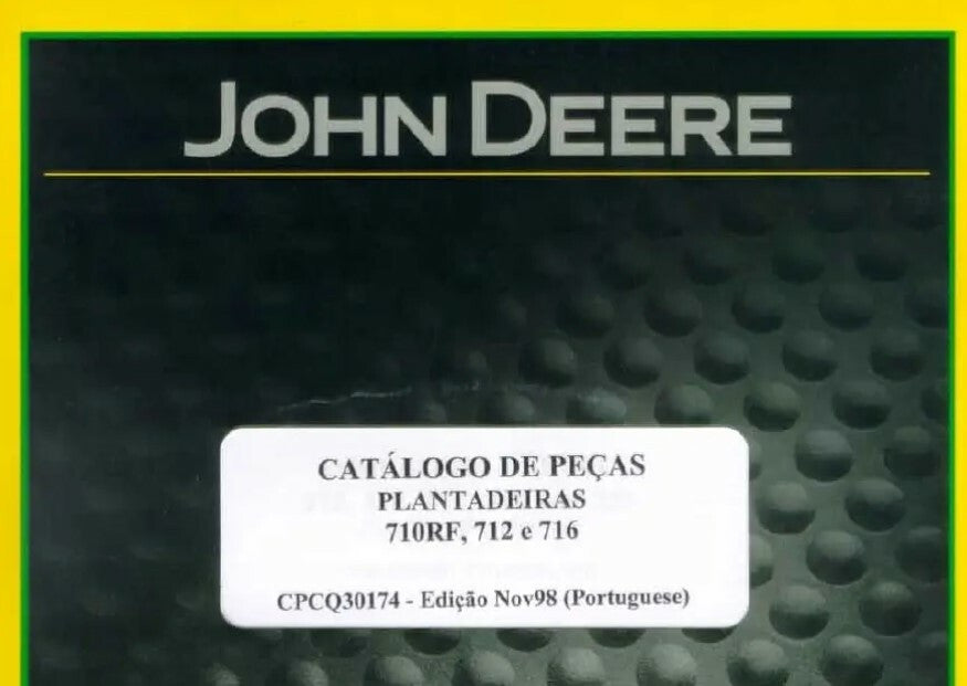 Catálogo de Peças John Deere 710 712 716