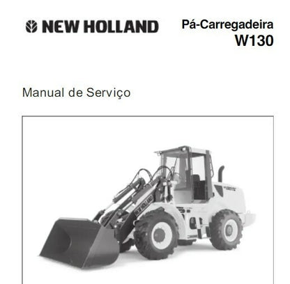 manual de serviço pa carregadeira w120 new holland