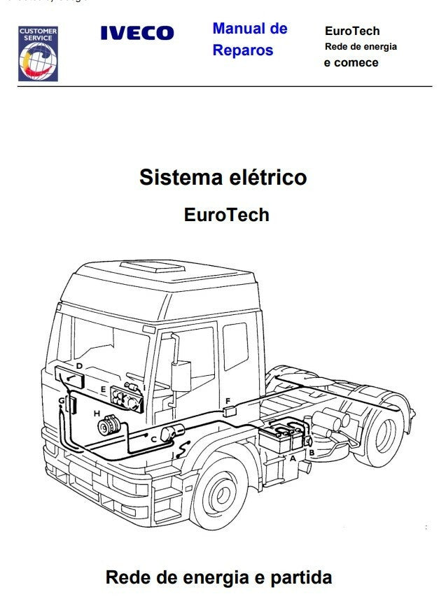 Manual de serviço sistema eletrico iveco portugues