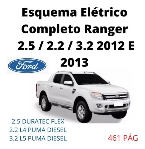 Manual Elétrico Completo Ranger 2.5 / 2.2 / 3.2