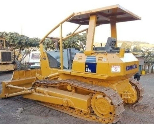 Catalogo De Pecas ESTEIRA Komatsu - KOMATSU D41A - 6 ESTEIRA