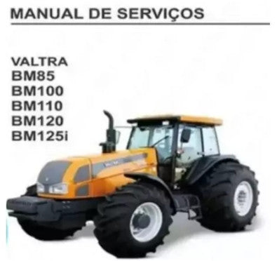 Manual Serviço Oficina Tratores Valtra Bm 85 100 110 120 125