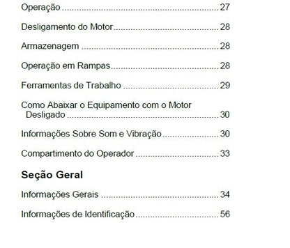 MANUAL DE OPERAÇÃO 950G E 962G