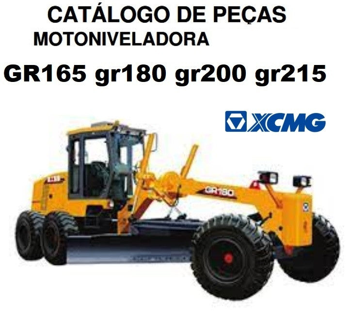 Catálogo de peças Motoniveladora GR165 GR180 GR200 GR215