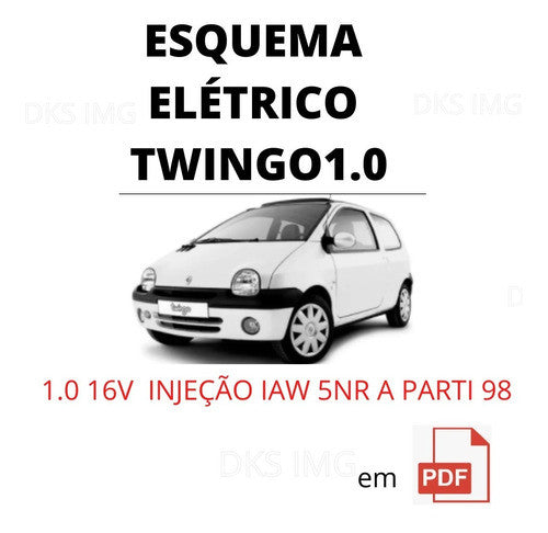 Esquema Elétrico Twingo 1.0 16v Injeção Iaw 5nr A Parti 98