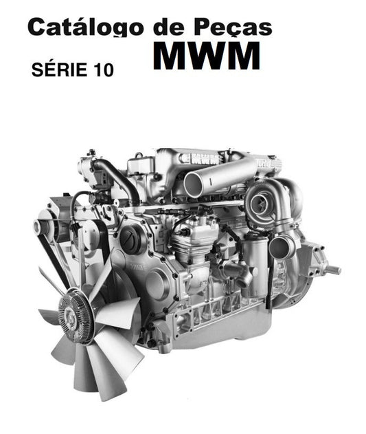 Mwm Catalogo De Pecas Motor- Serie 10