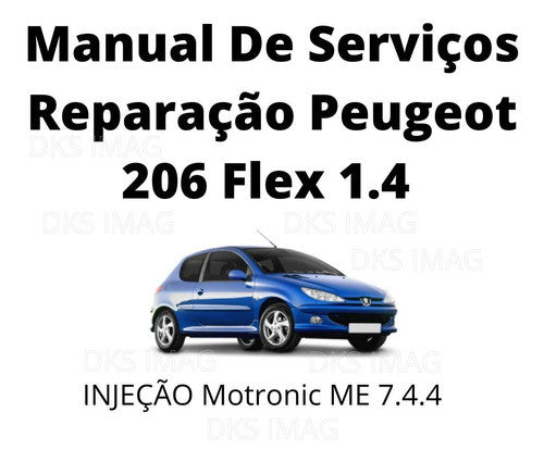 Manual De Serviços + diagramas Eletricos Peugeot 206 1.4 Completo