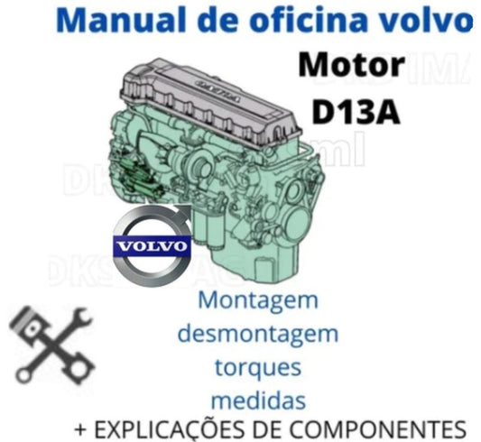 Manual Serviço Oficina Motor D13a Volvo