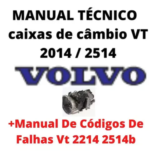 Manual Técnico Caixa De Câmbio Volvo Vt 2014 2514