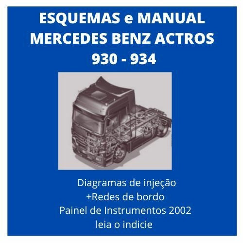 Esquemas E Manual Mercedes Benz Actros 930 - 934