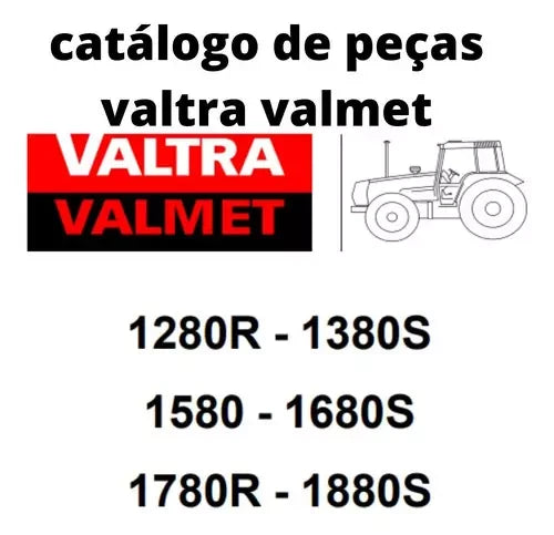 Catálogo De Peças Valtra Valmet 1280r 1380s 1580 1680s 1780r 1880s