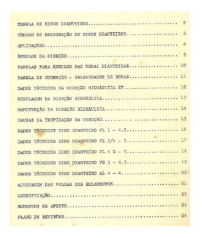 Manual Antigo De Serviços Mercedes Benz