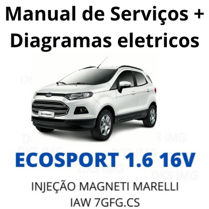 Manual De Serviço Ford Ecosport 1.6 16v