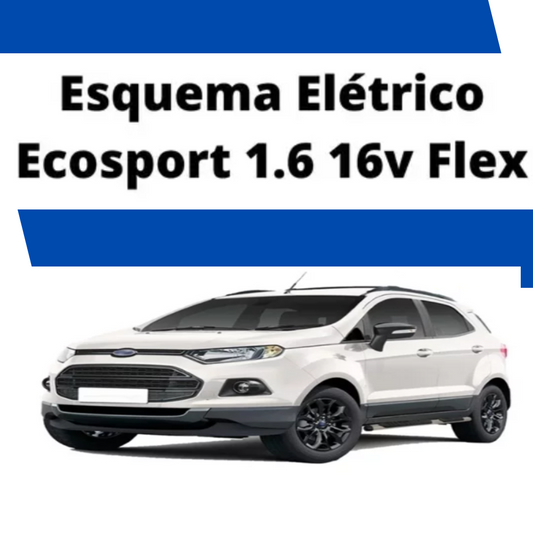 Esquema Elétrico Ecosport 1.6 16v Flex 2013 A 2017