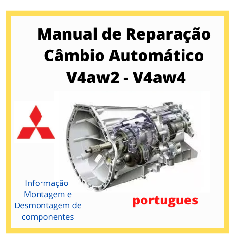 Manual Câmbio Automático V4aw2 - V4aw4 em português