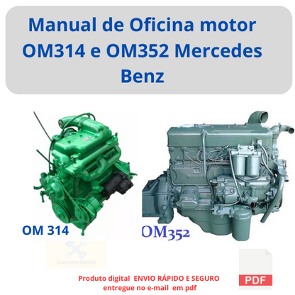 Manual de Oficina motor OM314 e OM352 Mercedes Benz