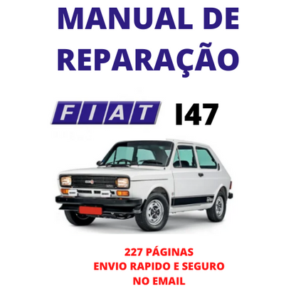 MANUAL DE REPARAÇÃO FIAT 147