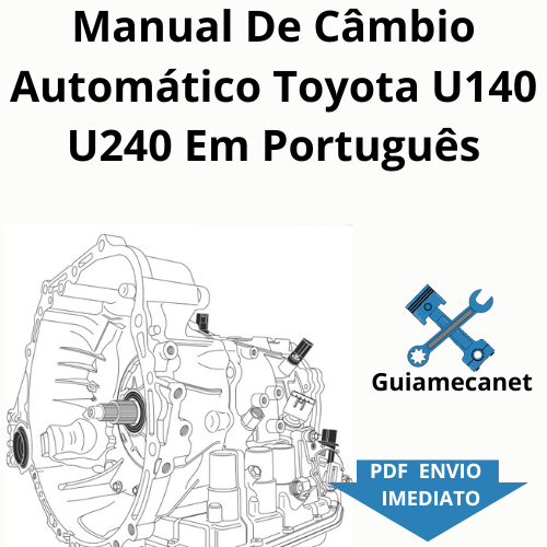 Manual Câmbio Automático Toyota U140 U240 Em Português