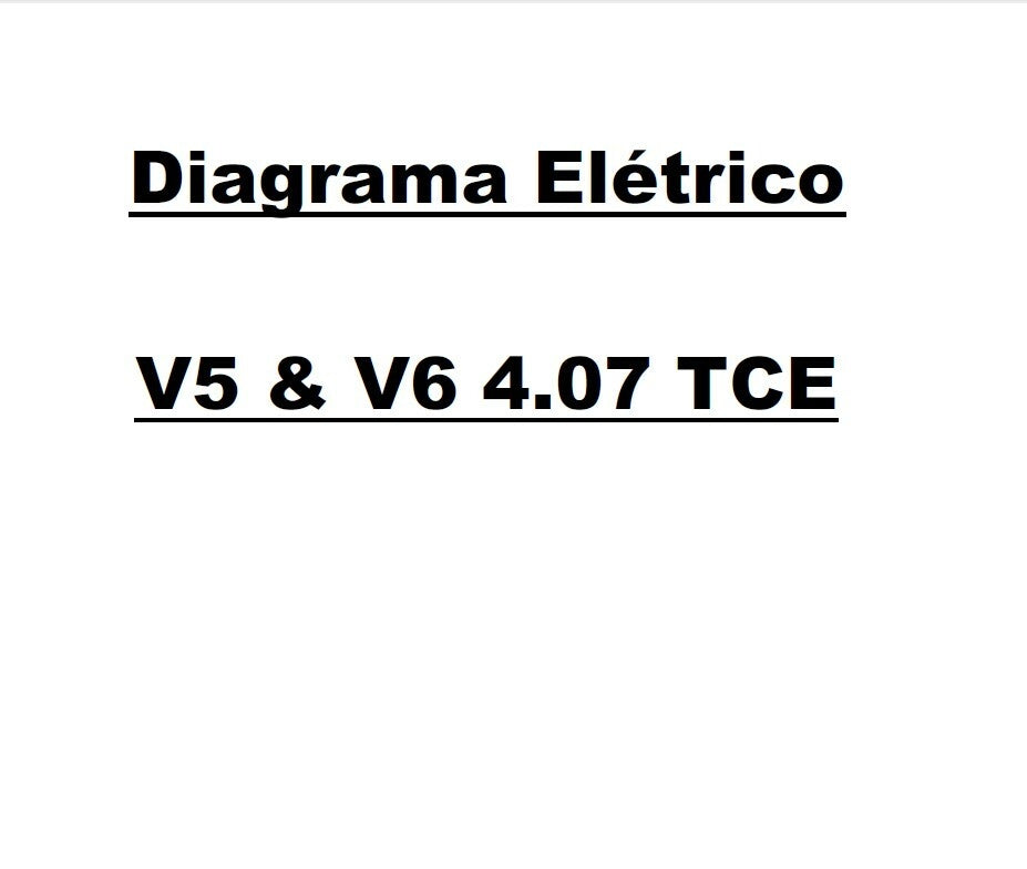 Esquema elétrico diagrama agrale volare v5 e v6 4.7 tce