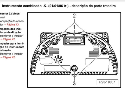 Esquema Elétrico Kombi 1.4 Flex COM INJEÇÃO IAW4GV E 4BV + MANUAL DE MOTOR