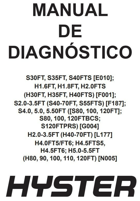 Manual Serviço Diagnóstico Empilhadeiras Hyster 947 Paginas