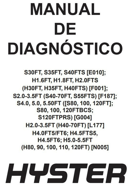 Manual Serviço Diagnóstico Empilhadeiras Hyster 947 Paginas