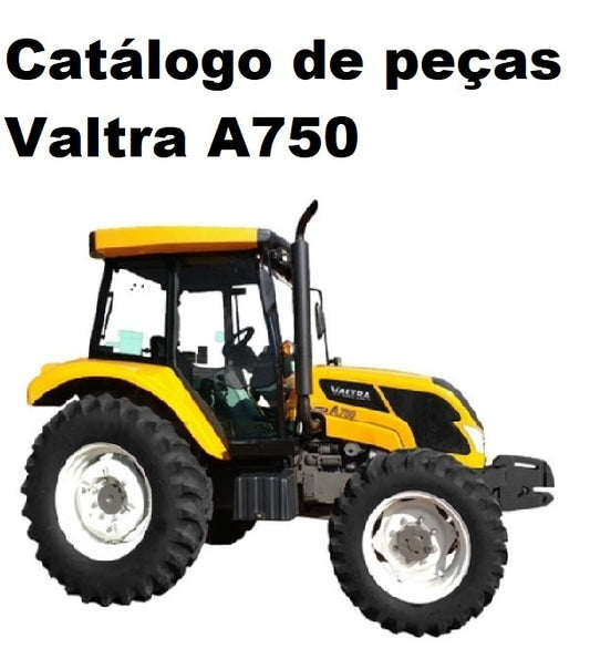 Catálogo de peças Trator A750 Valtra