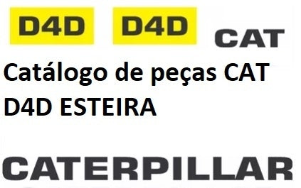 Catálogo de peças CAT D4D ESTEIRA