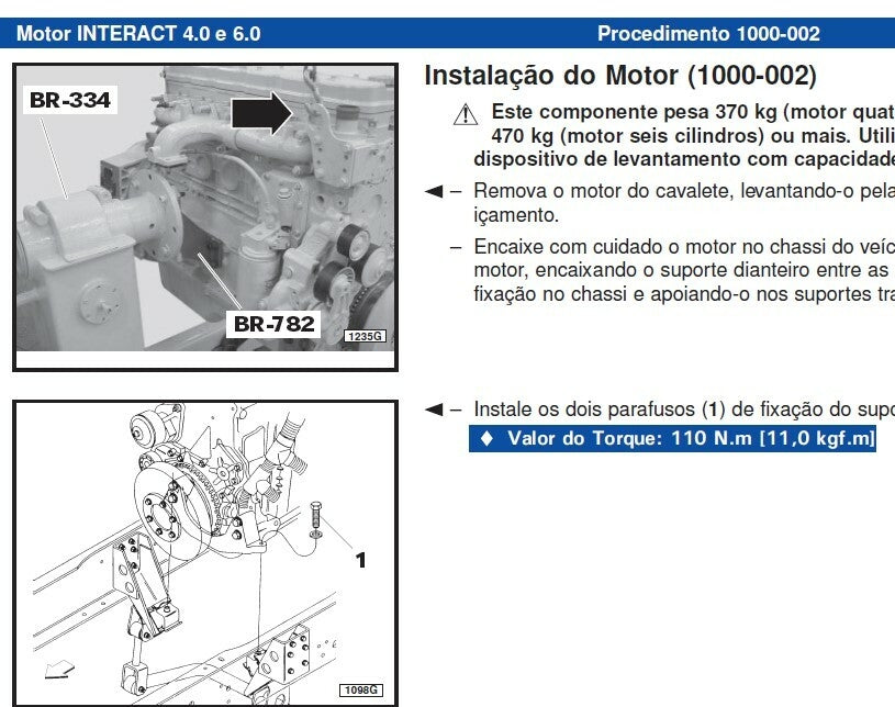 Manual De Serviço Reparos Motor Interact Cummins 4.0 E 6.0