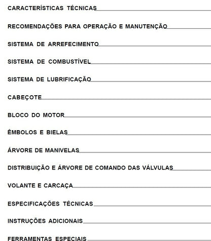 MANUAL DE SERVIÇO MOTOR Maxion - Manual 1006 E 1006T