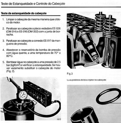 Manual de Oficina motor OM314 e OM352 Mercedes Benz