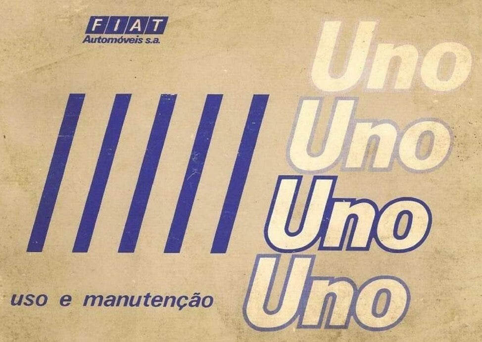 Manual de proprietario do Uno