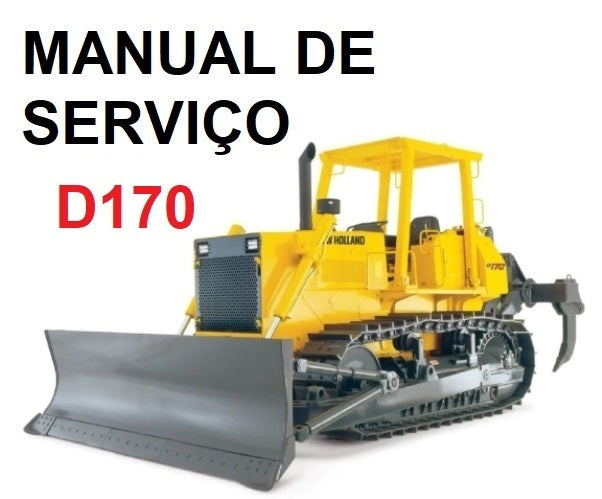 MANUAL DE SERVIÇO D170 F170 NEW HOLLAND COMPLETO