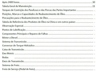 Manual De Serviço YUTONG Carregadeira 937h