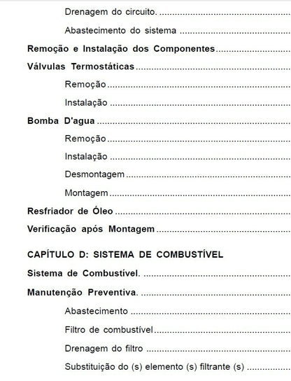 MANUAL DE SERVIÇO MOTOR Maxion - Manual 1006 E 1006T