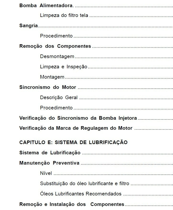 MANUAL DE SERVIÇO MOTOR Maxion - Manual 1006 E 1006T