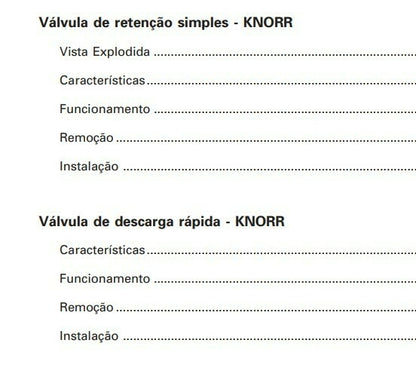 Manual de serviço constellation Sistema de Freios