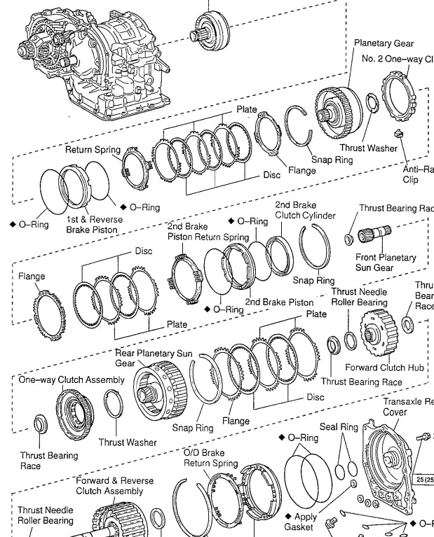 MANUAL de cambio U440 - u441 em-ingles toyota