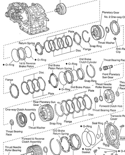 MANUAL de cambio U440 - u441 em-ingles toyota