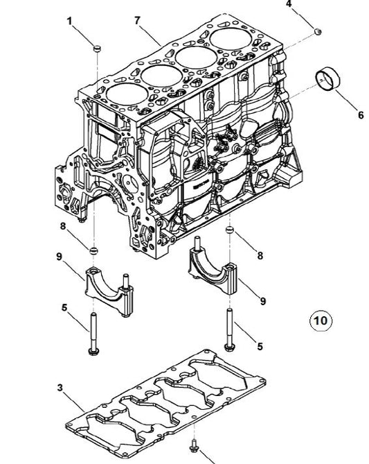 Catalogo de peças motor cummins ISF 3.8 EURO 5