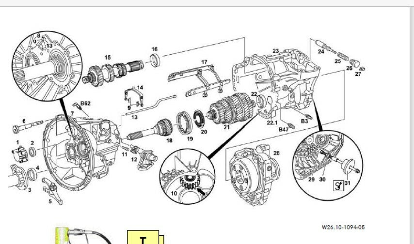 Manual De Serviços Reparação Caixa Marchas Mercedes Benz G-240 / 280 / 330