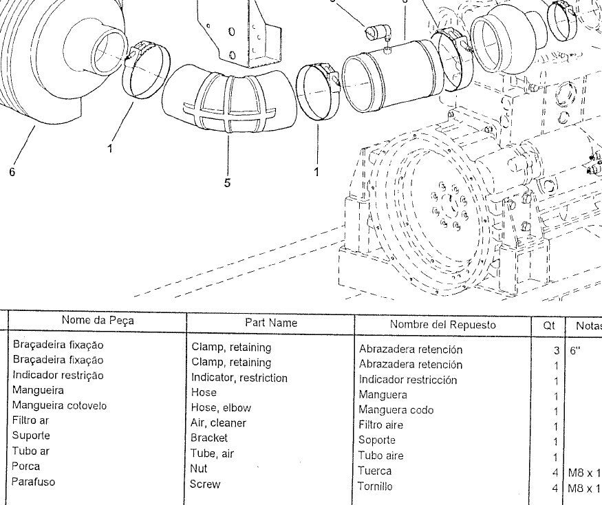 Catálogo de Peças Do Motor Cummins C