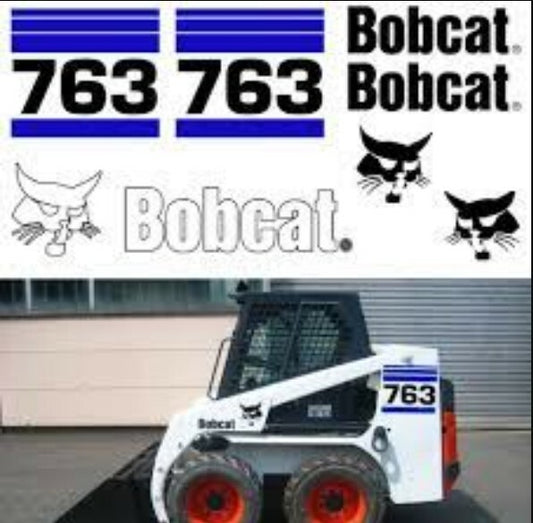 catálogo de peças bobcat 763 parts ingles