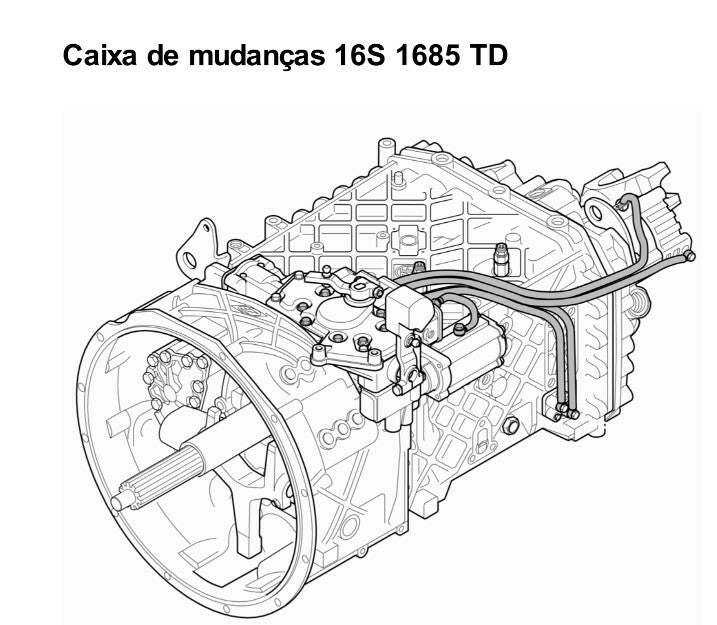 Manual De Serviço Cx De Mudanças 16s-1685-td 16S