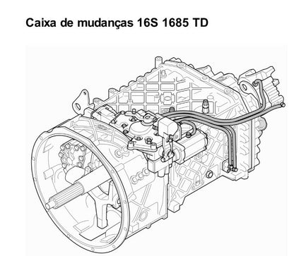 Manual De Serviço Cx De Mudanças 16s-1685-td 16S