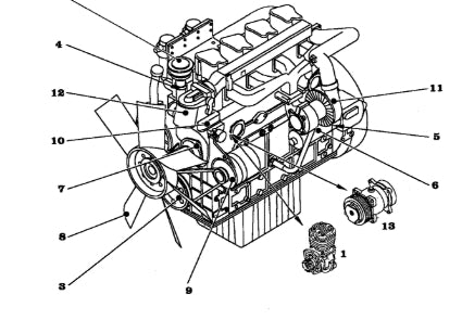 Manual de Serviço motor Liebherr D 904 / 906/ 914 / 916 / 924 / 926