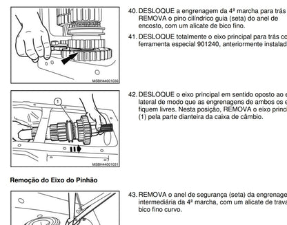 Manual de Serviço BH145 BH165 BH180 BH185i BH205i