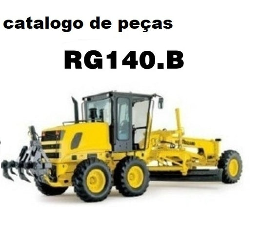 Catálogo de peças Motoniveladoras New Holland Rg 140b